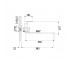 Смеситель с длинным изливом  LATWA LDLAT005WHI45425:Чертеж 