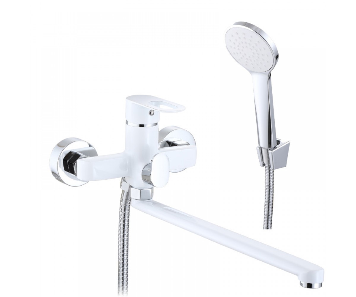 Смеситель с длинным изливом LIDZ LATWA LDLAT005WHI45425 LDLAT005WHI45425