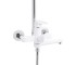 Душевая система универсальная Lidz Latwa 1031 на три потребителя (с изливом) (k35) White LDLAT1031WHI48994  LDLAT1031WHI48994:Фо