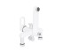 Душевая система универсальная Lidz Latwa 1031 на три потребителя (с изливом) (k35) White LDLAT1031WHI48994  LDLAT1031WHI48994:Фо
