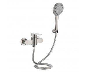 Змішувач для душу Lidz Luna 010 (k35)  LDLUN010NKS49191 Nickel LIDZ  LDLUN010NKS49191