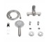 Смеситель для душа Lidz Luna 010 (k35) LDLUN010NKS49191 Nickel  LDLUN010NKS49191:Фото 1