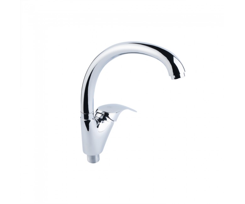 Змішувач для кухні Lidz Mars 007F (k40) LDMAR007FCRM34857 Chrome LIDZ  LDMAR007FCRM34857 LDMAR007FCRM34857