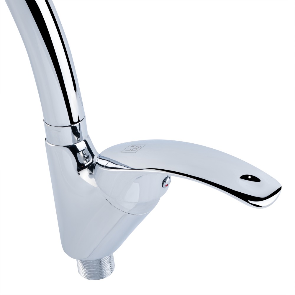 Смеситель для кухни Lidz Mars 007F (k40) LDMAR007FCRM34857 Chrome  LDMAR007FCRM34857:Фото 3