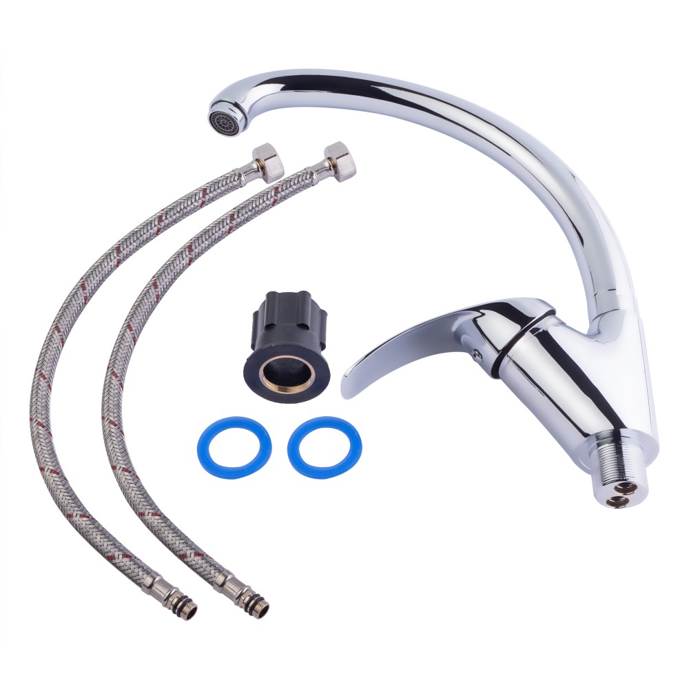 Смеситель для кухни Lidz Mars 007F (k40) LDMAR007FCRM34857 Chrome  LDMAR007FCRM34857:Фото 5