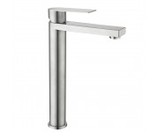 Змішувач для раковини високий Lidz Nexus 001FH (k35)  LDNEX001FHNKS49185 Nickel LIDZ  LDNEX001FHNKS49185