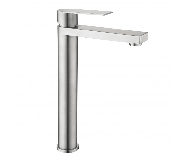 Змішувач для раковини високий Lidz Nexus 001FH (k35)  LDNEX001FHNKS49185 Nickel LIDZ  LDNEX001FHNKS49185 LDNEX001FHNKS49185