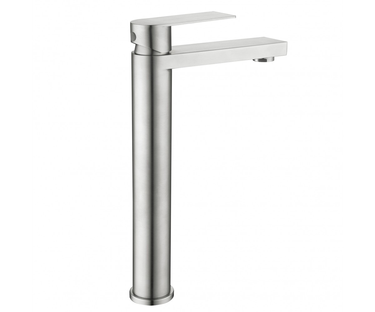 Смеситель для раковины высокий Lidz Nexus 001FH (k35) LDNEX001FHNKS49185 Nickel  LDNEX001FHNKS49185:Фото 4