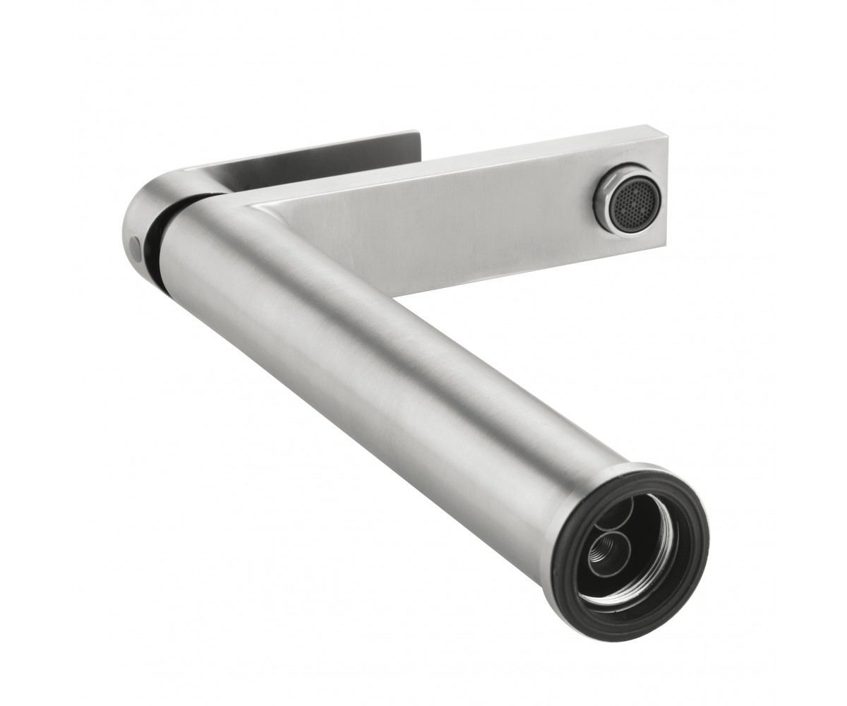 Смеситель для раковины высокий Lidz Nexus 001FH (k35) LDNEX001FHNKS49185 Nickel  LDNEX001FHNKS49185:Фото 6