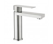 Змішувач для раковини низький Lidz Nexus 001F (k35)  LDNEX001FNKS49184 Nickel LIDZ  LDNEX001FNKS49184