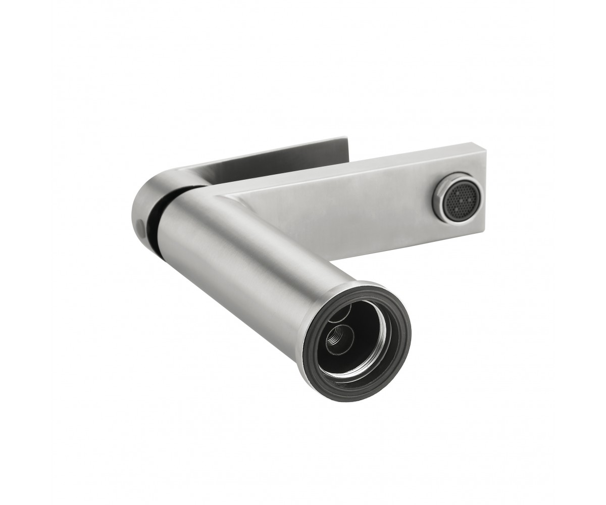 Смеситель для раковины низкий Lidz Nexus 001F (k35) LDNEX001FNKS49184 Nickel  LDNEX001FNKS49184:Фото 6