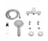 Смеситель для душа Lidz Nexus 010 (k35) LDNEX010NKS49188 Nickel  LDNEX010NKS49188:Фото 1