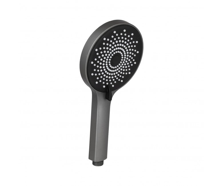 Лійка для ручного душу Lidz Niagara 32 120 мм округла LDNIA32GRP48536 Graphite LIDZ  LDNIA32GRP48536 LDNIA32GRP48536