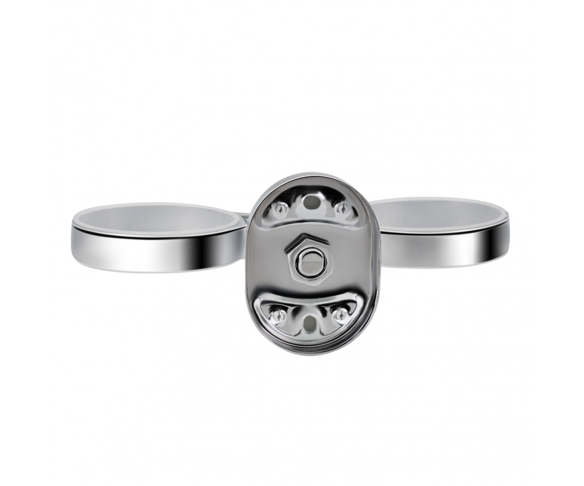 Стакан с держателем двойной настенный  OREO LDORE0402CRM22164:Фото 2