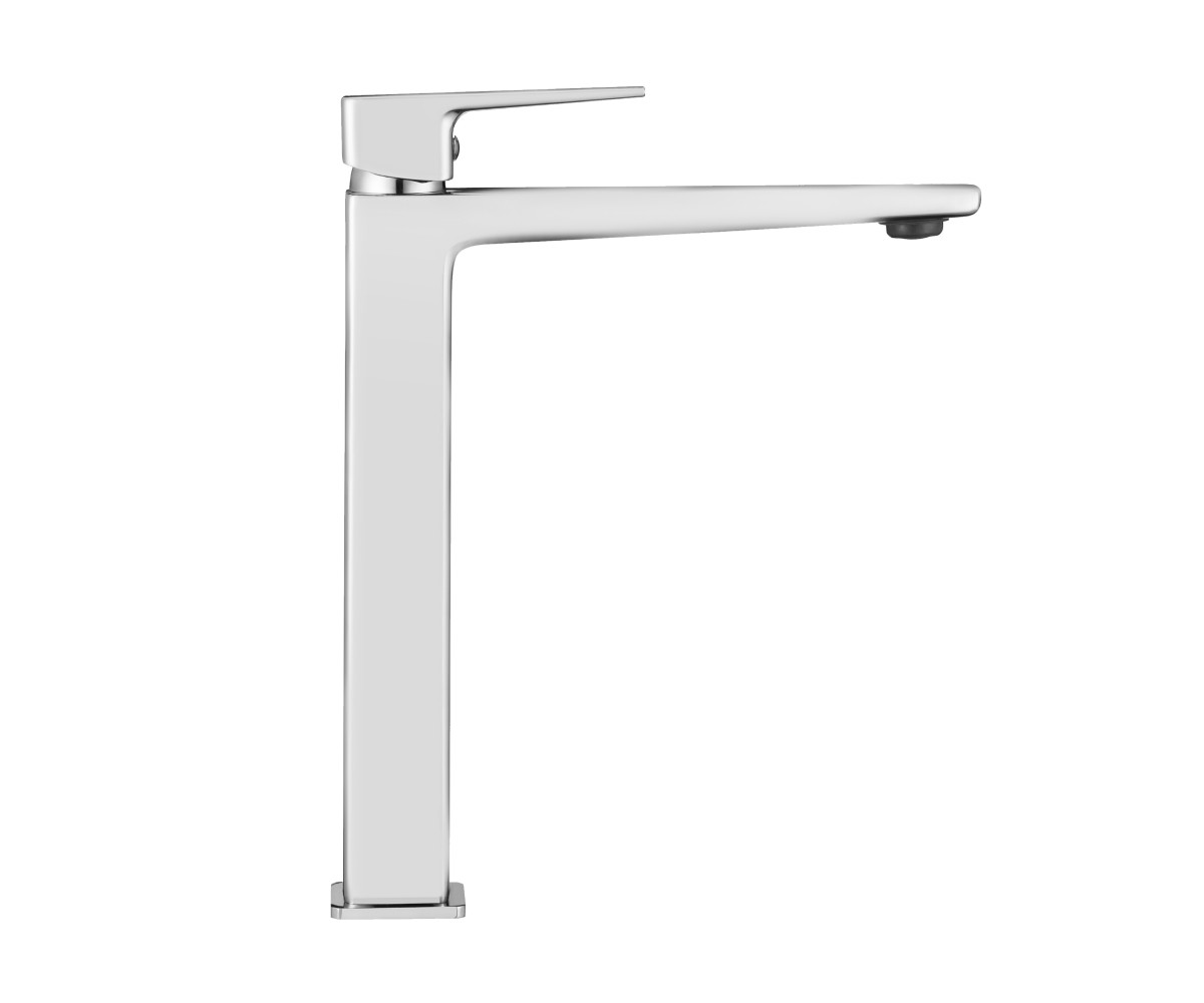Смеситель латунный для раковины Lidz Orion 001FH высокий (k25) LDORI001FHCRM48096 Chrome  LDORI001FHCRM48096:Фото 6