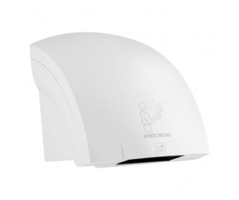 Сушарка для рук Lidz Tarnow 0192 настінна 1800 Вт LDTAR0192WHI32511 White  LIDZ LDTAR0192WHI32511