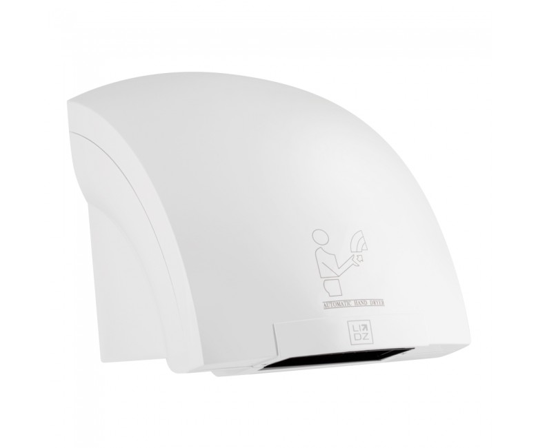 Сушарка для рук Lidz Tarnow 0192 настінна 1800 Вт LDTAR0192WHI32511 White LIDZ  LDTAR0192WHI32511 LDTAR0192WHI32511
