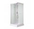 Душевой бокс Lidz Kubis SB90x90.SAT.LOW.FR, стекло Frost 4 мм  LKSB9090SATLOWFR:Фото 2