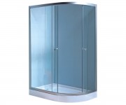 Лівостороння кабіна 120х85 см LIDZ  LLSC12085LSATLOWTR