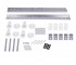 Кабинка угловая 80х80 см  LATWA LLSC8080SATHIGHGR2SET:Фото 2