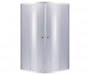 Кабінка кутова 80х80 см LIDZ LATWA LLSC8080SATMIDGR2