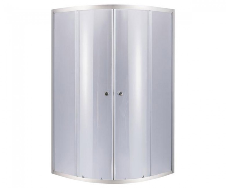Кабінка кутова 80х80 см LIDZ LATWA LLSC8080SATMIDGR2 LLSC8080SATMIDGR2