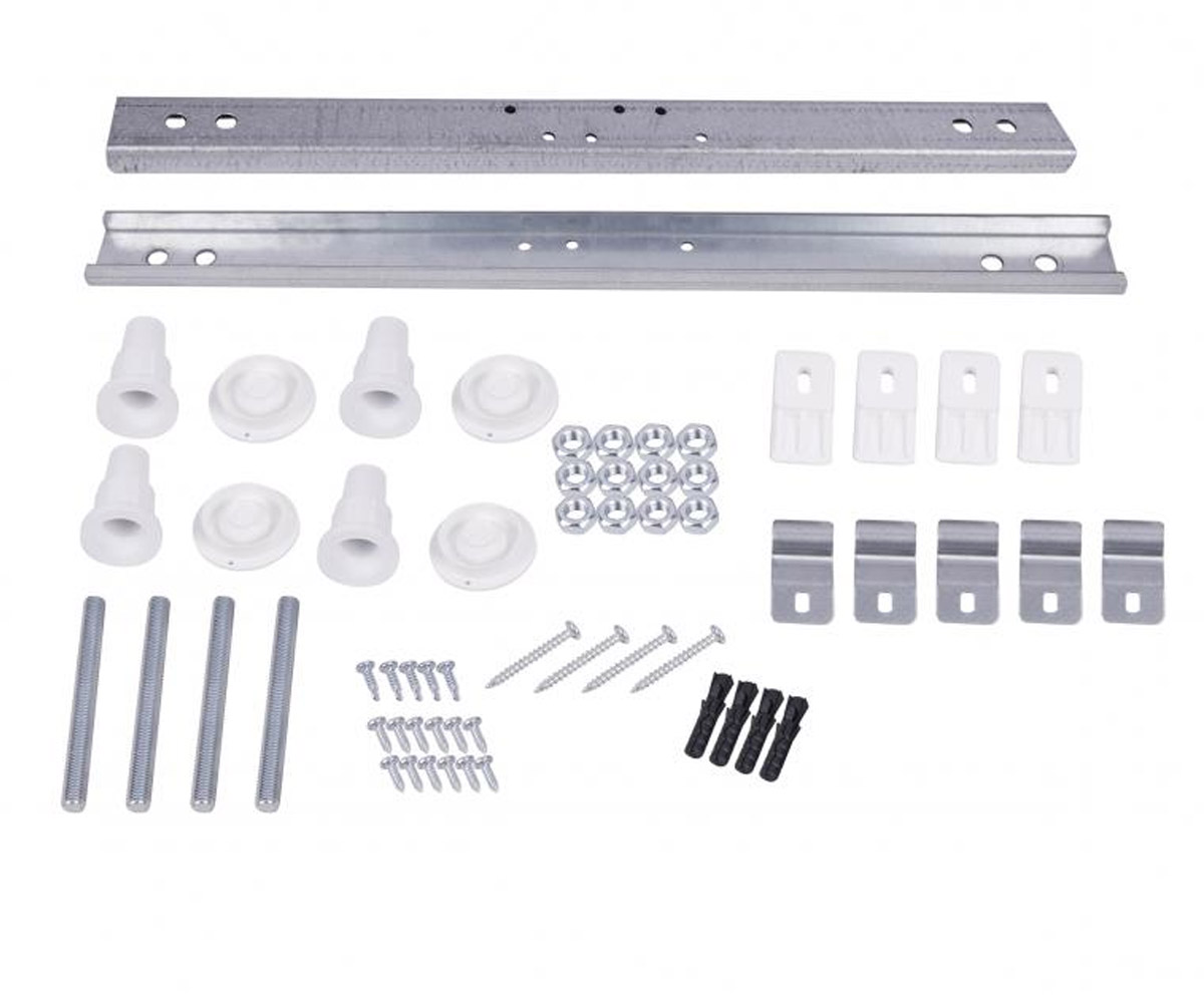 Кабинка угловая 80х80 см  LATWA LLSC8080SATMIDGR2SET:Фото 2