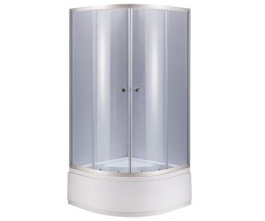 Кабіна душова 90х90 см LIDZ LATWA LLSC9090SATHIGHGR