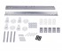 Кабинка угловая 90х90 см  LATWA LLSC9090SATMIDGR2SET:Фото 4