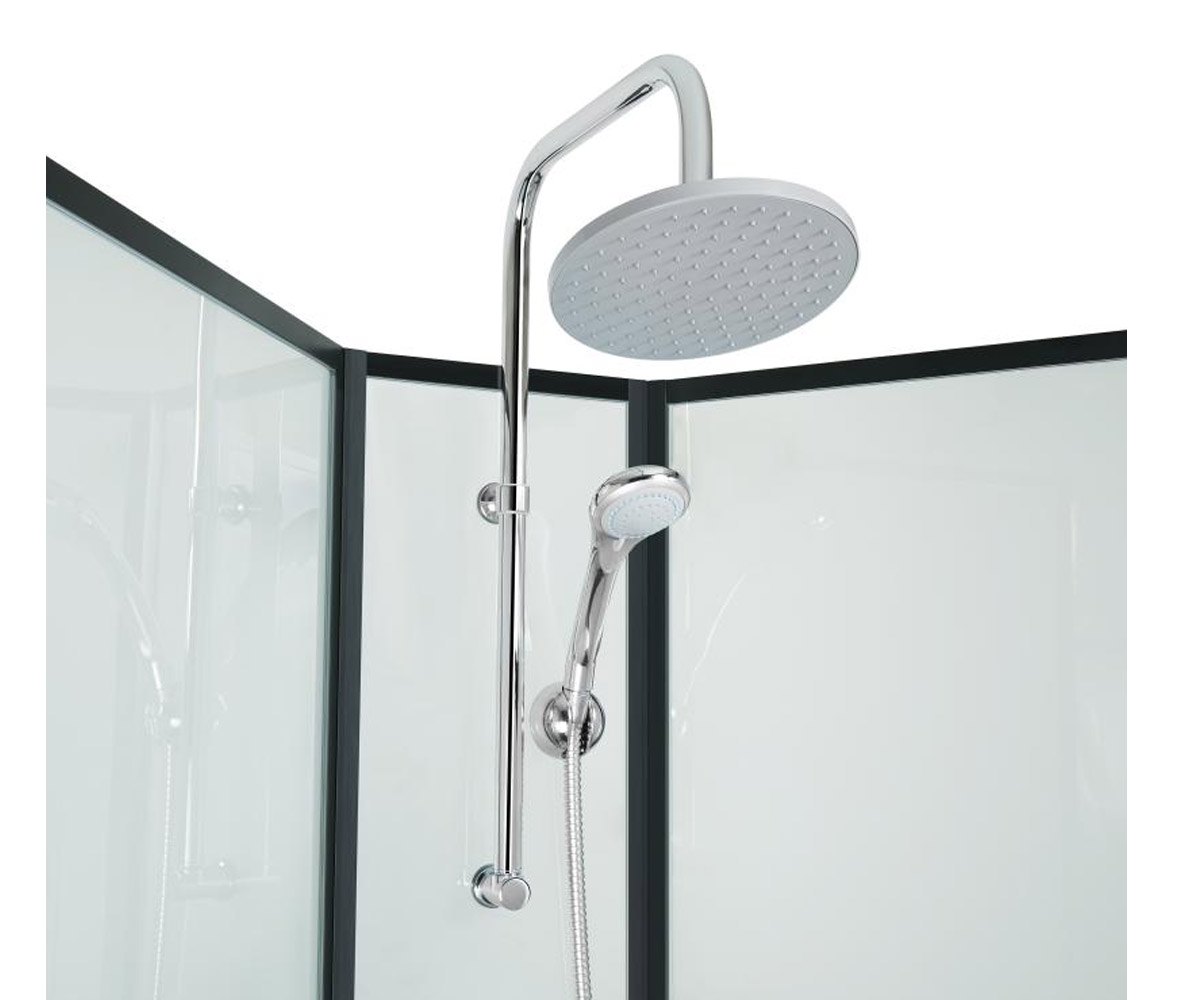 Кабинка угловая 90х90 см  MAJATEK LMSB9090BLALOWTR2SET:Фото 4