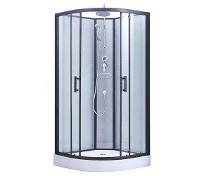 Кабіна кутова 90х90 см LIDZ МАЯТЕК LMSB9090BLALOWTR