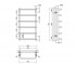 Полотенцесушитель водяной  STANDARD LSTNDD32201240806WAT:Чертеж 