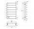 Водяной полотенцесушитель  STANDARD LSTNDD322012501008WAT:Чертеж 