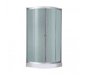 Душовий бокс Lidz Tani SB100x100.SAT.LOW.FR, скло Frost 4 мм LIDZ  LTSB100100SATLOWFR