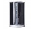 Душовий бокс Lidz Tani SB100x100.SAT.LOW.GR, скло тоноване 4 мм LIDZ  LTSB100100SATLOWGR LTSB100100SATLOWGR