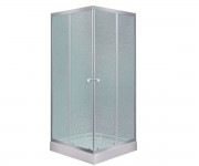 Кабіна квадратна 80х80 см LIDZ WAWEL LWASC8080SATLOWFR