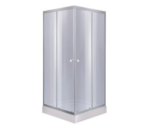 Кабіна квадратна 80х80 см LIDZ WAWEL LWASC8080SATLOWGR