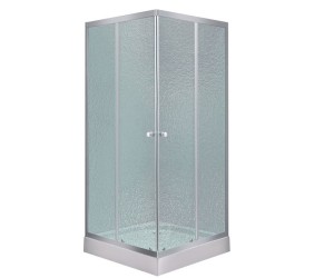 Квадратна кабіна 90х90 см LIDZ WAWEL LWASC9090SATLOWFR