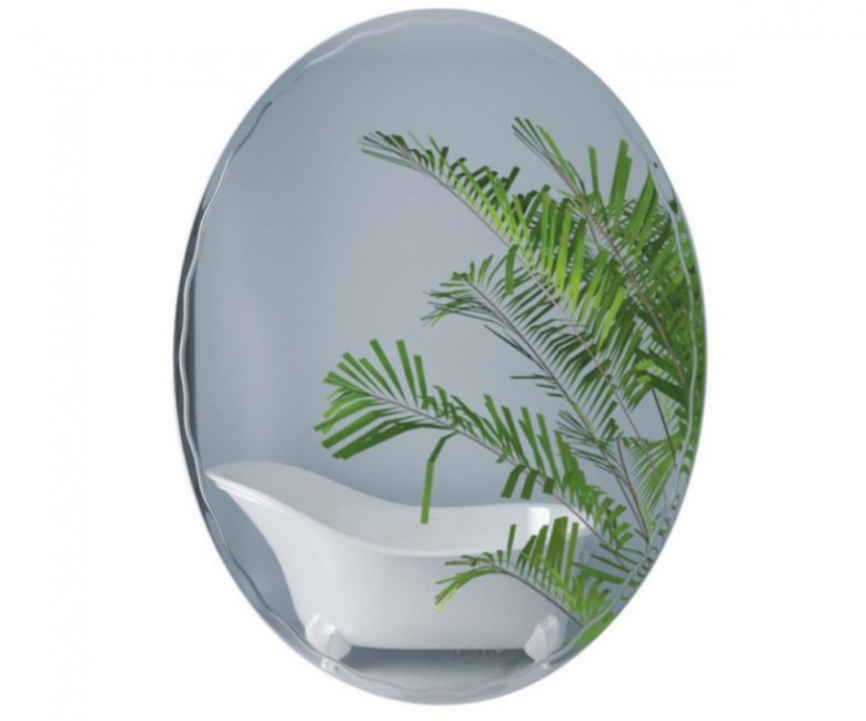 Овальное зеркало 45х60 см LIDZ  WHI1400711 WHI1400711