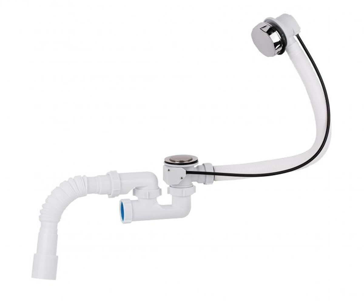 Сифон для ванны с ревизией LIDZ  WHI6003V00201 WHI6003V00201