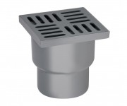 Трап вертикальний 15х15 см LIDZ  WHI6007T00200
