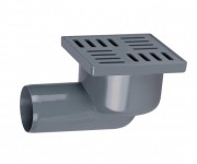 Горизонтальний трап 10х10 см LIDZ  WHI6007T00300