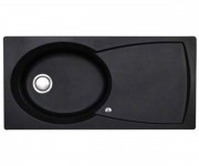 Гранітна кухонна мийка LONGRAN ECLIPSE ELLIPSE 1.0B L-62