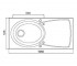 Кухонная мойка  ECLIPSE ELLIPSE 1.0B R-50:Чертеж 