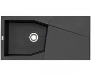 Гранітна мийка з крилом LONGRAN LAZIO 1.0B LM2144