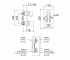 Смеситель на 2 потребителя  AVENUE 173AV5P2:Чертеж 
