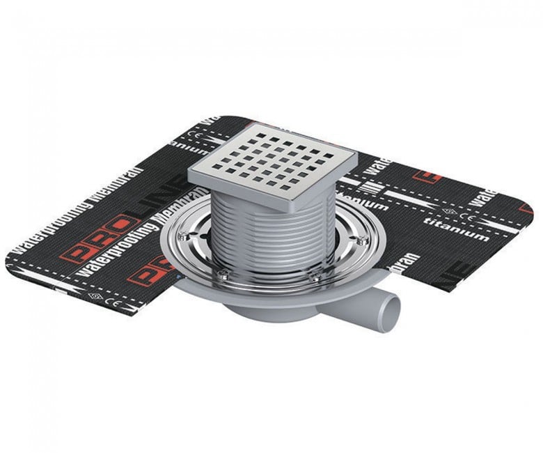 Душовий трап 10х10 см MAXIFLOW  5021.MY050.10.1 5021.MY050.10.1