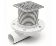 Душевой трап с решеткой квадрат MCH  G411L