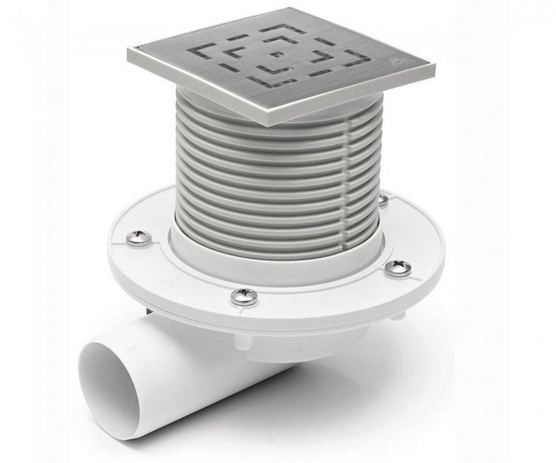 Душевой трап с решеткой лабиринт MCH  L411L L411L