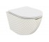 Підвісний унітаз MEXEN LENA WHITE DIAMOND GOLD MEX-30224009 MEX-30224009
